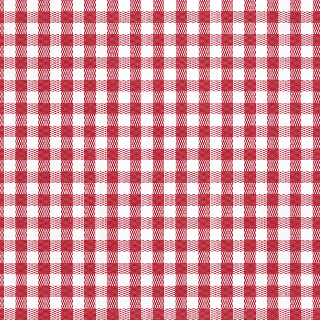 Tecido para Decoração Gorgurinho Estampado Xadrez Vermelho