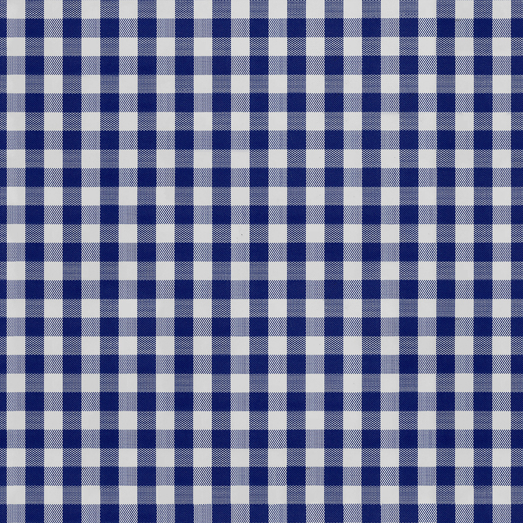 Tecido para Decoração Gorgurinho Estampado Xadrez Azul
