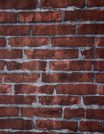 Tecido para Decoração Jacquard Estampado Tijolinho Barro