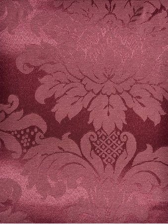 Tecido para Decoração Jacquard Marsala - Medalhão
