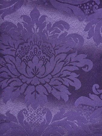 Tecido para Decoração Jacquard Roxo Dupla Face