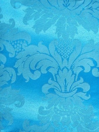 Tecido para Decoração Jacquard Azul Frozen Dupla Face