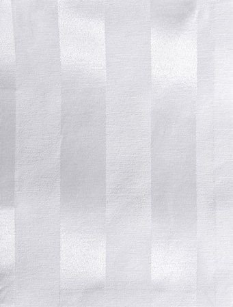 Tecido para Decoração Jacquard Branco Listrado Dupla Face