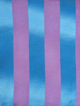 Tecido para Decoração Jacquard Pink e Tiffany Listrado Dupla Face