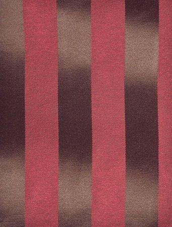 Tecido para Decoração Jacquard Marsala e Vermelho Listrado Dupla Face