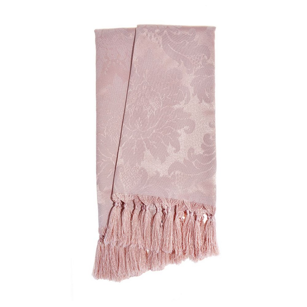 Manta para Sofá Jacquard Tradicional Rosa Envelhecido 1,80m x 1,40m