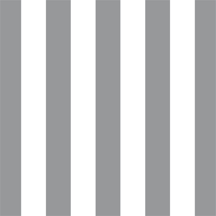 Tecido para Decoração Estampado Listrado Cinza e Branco