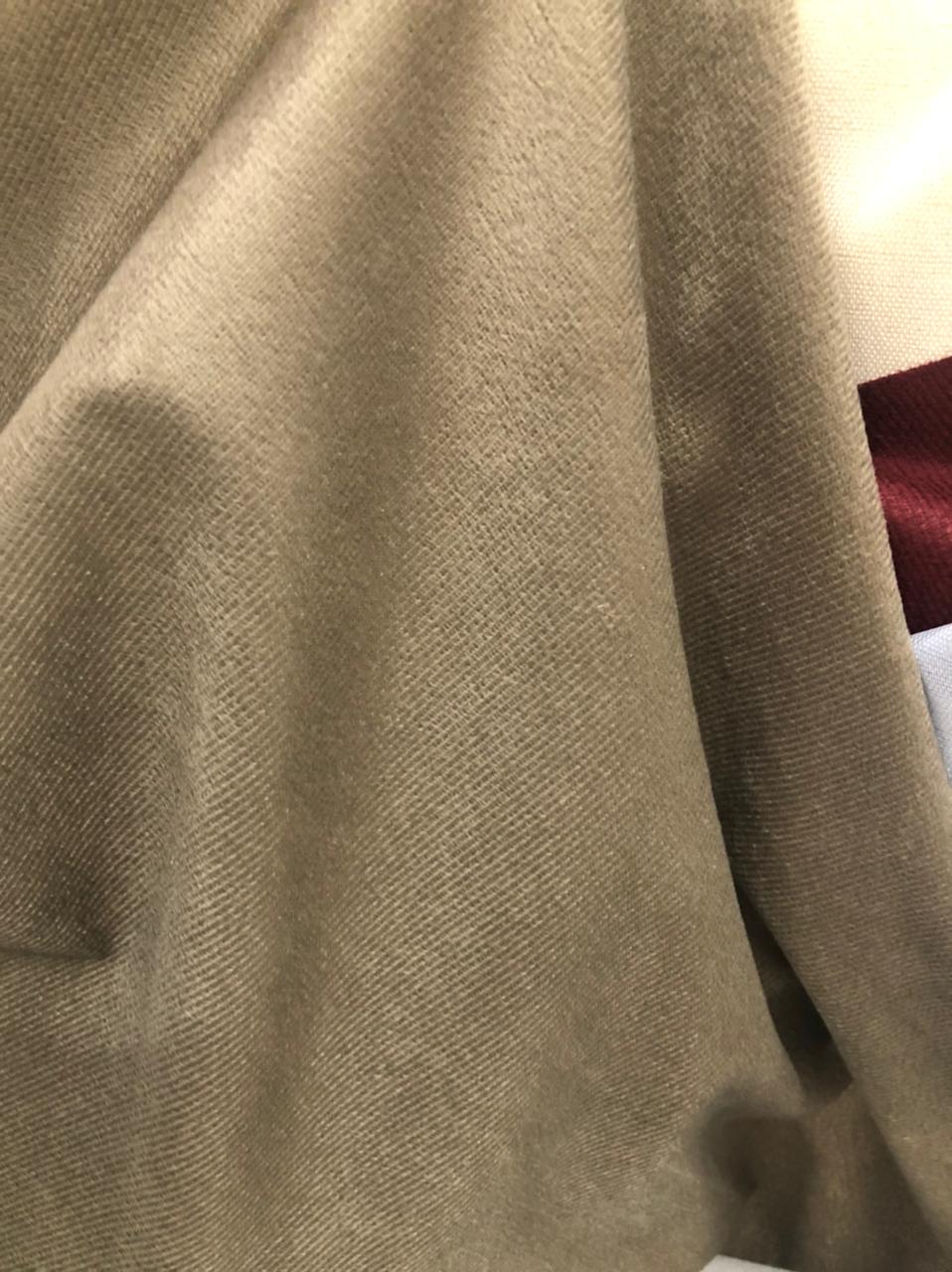 Tecido para Tapeçaria Veludo Fendi - 1,40m Largura