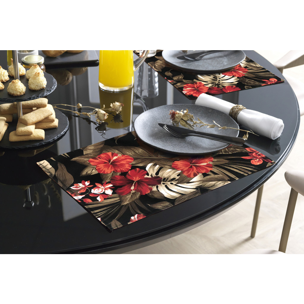 Jogo Americano Impermeável Maui Com 6 Peças