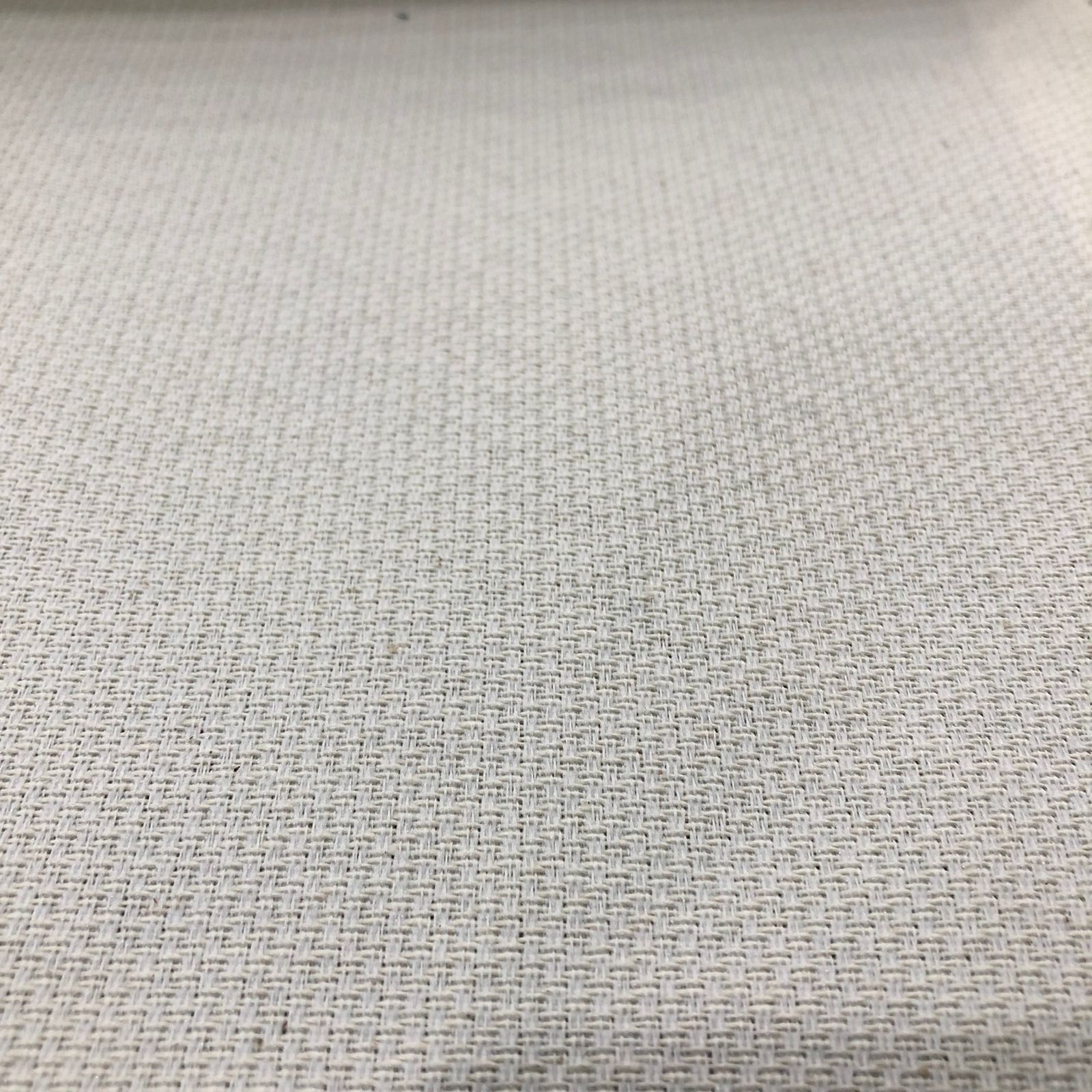 Tecido para Decoração Jacquard Linho Rústico Pérola