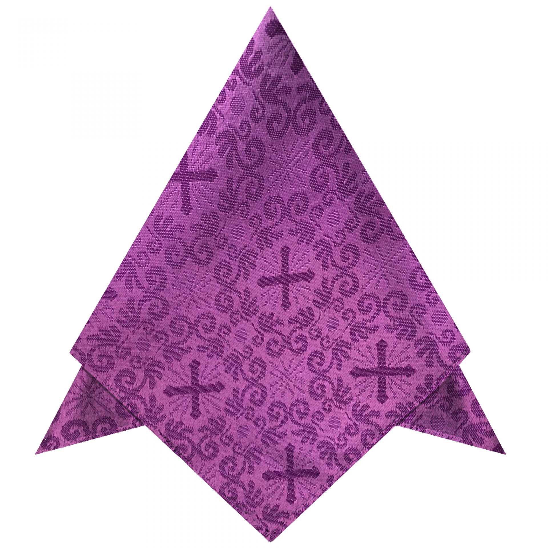 Guardanapo Jacquard Tradicional Litúrgico Roxo