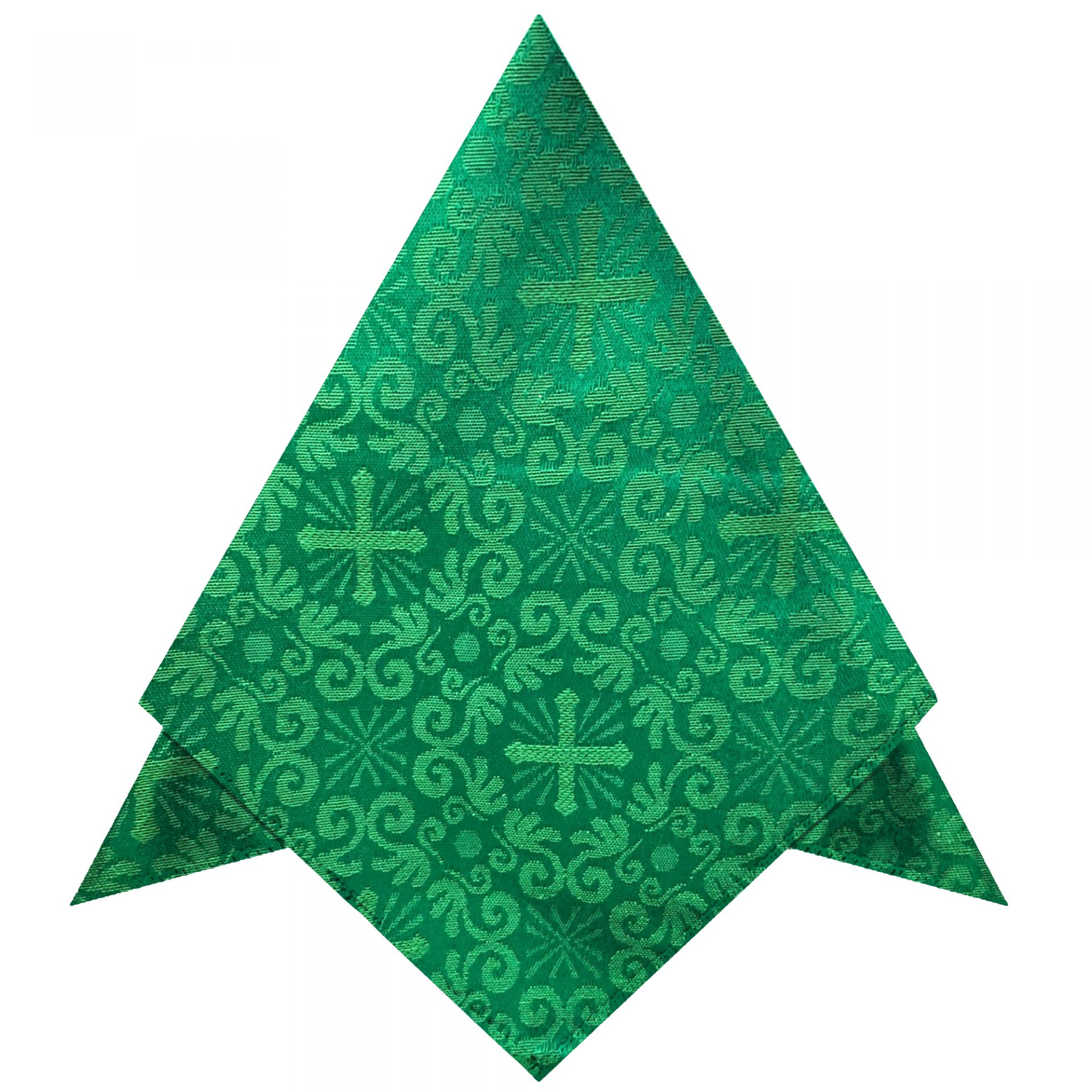 Guardanapo Jacquard Tradicional Litúrgico Verde