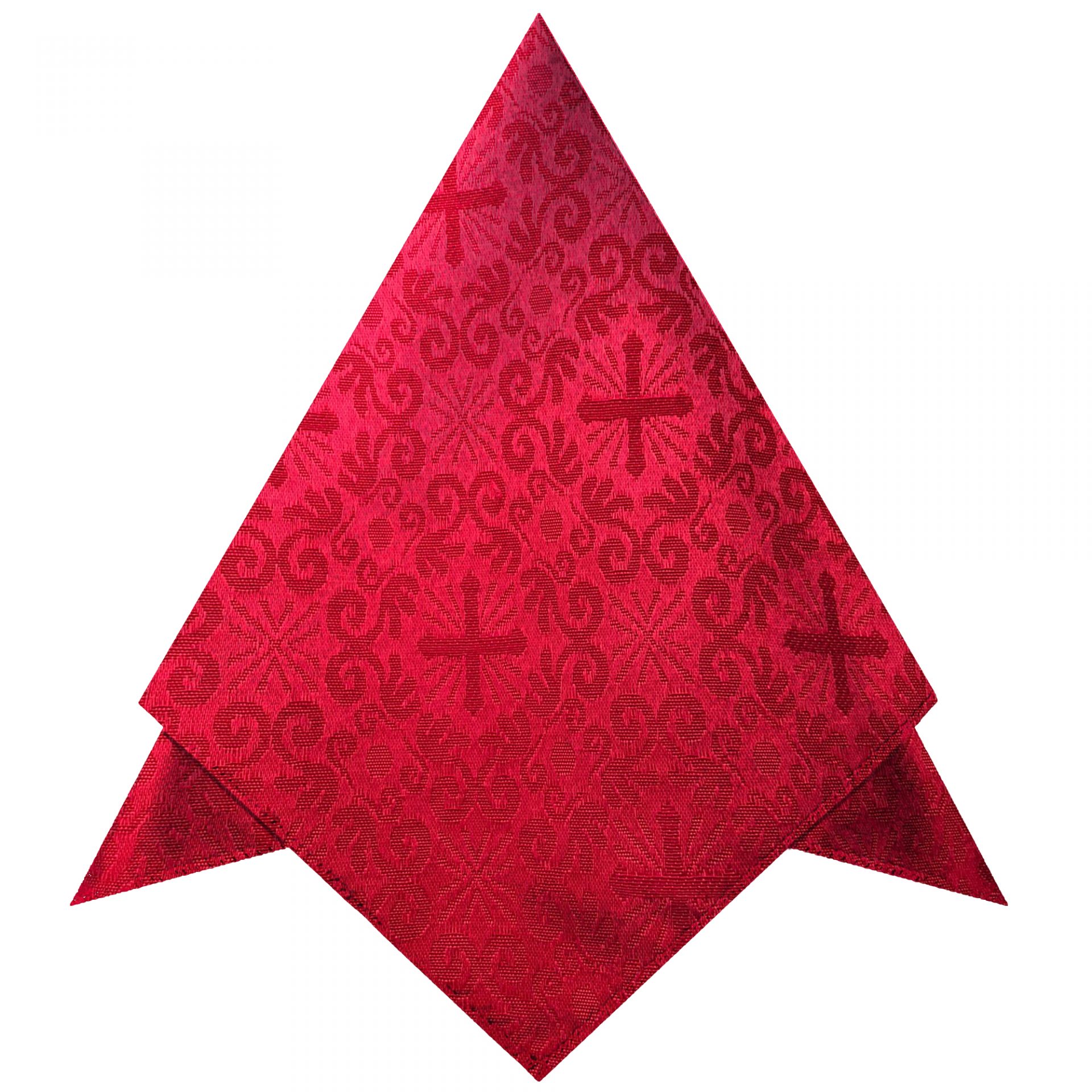 Guardanapo Jacquard Tradicional Litúrgico Vermelho
