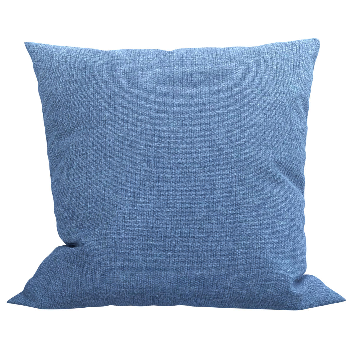 Capa Para Almofada Jacquard Linho Azul Petróleo