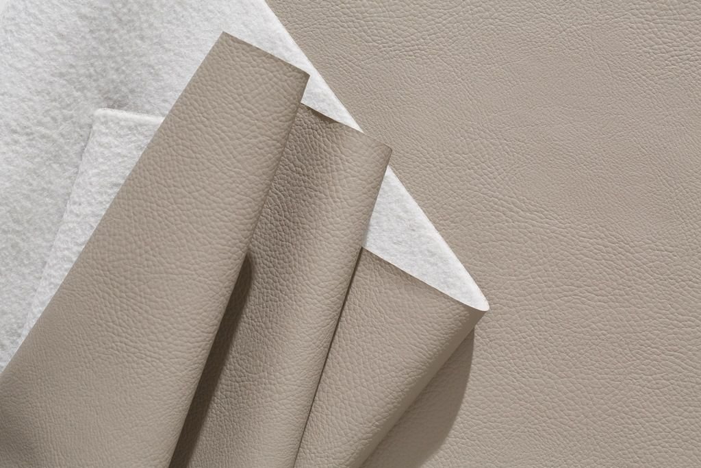 Tecido Corano Sintético para Tapeçaria Liso - Areia