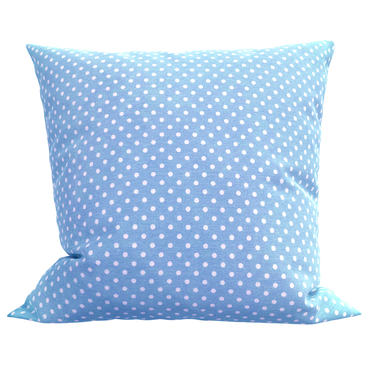 Almofada Decorativa Estampada Poá Azul 40x40cm