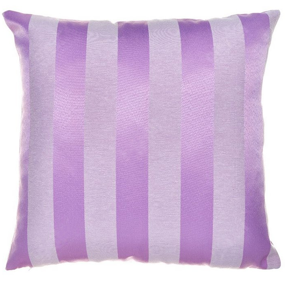 Capa para Almofada Jacquard Lilás e Crú 40x40 - Listrada