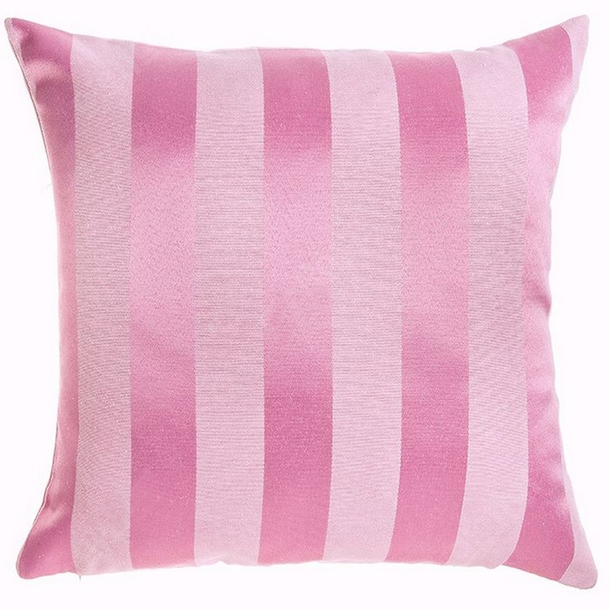 Capa para Almofada Jacquard Rosa Bebê 40x40 - Listrada