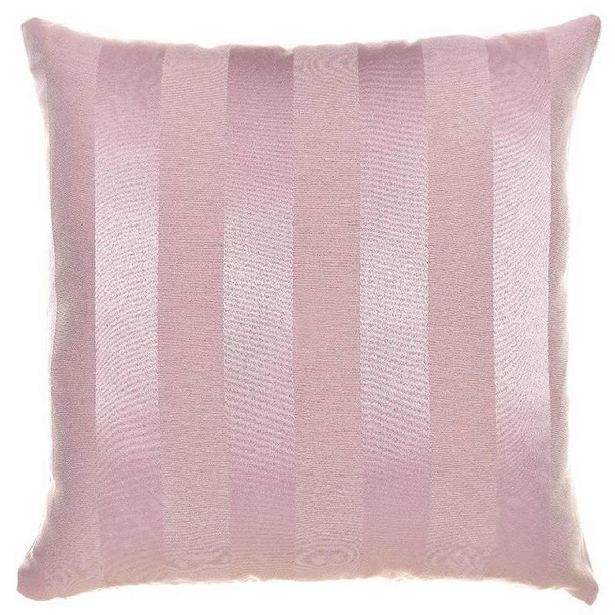 Capa para Almofada Jacquard Rosa Envelhecido 40x40 - Listrada