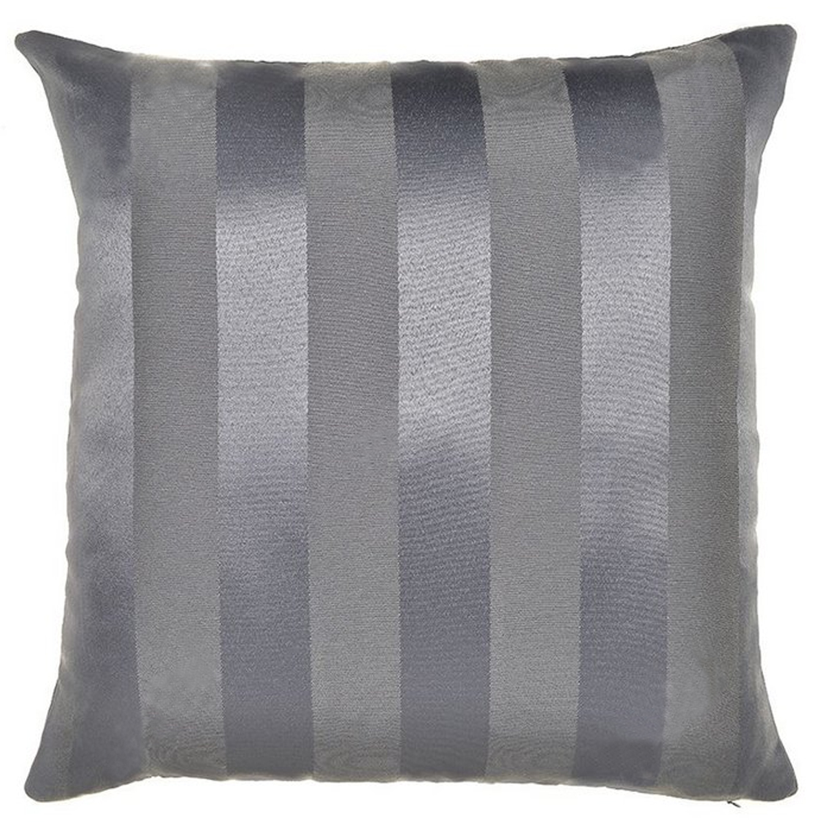 Capa para Almofada Jacquard Cinza Chumbo 40x40 - Listrada