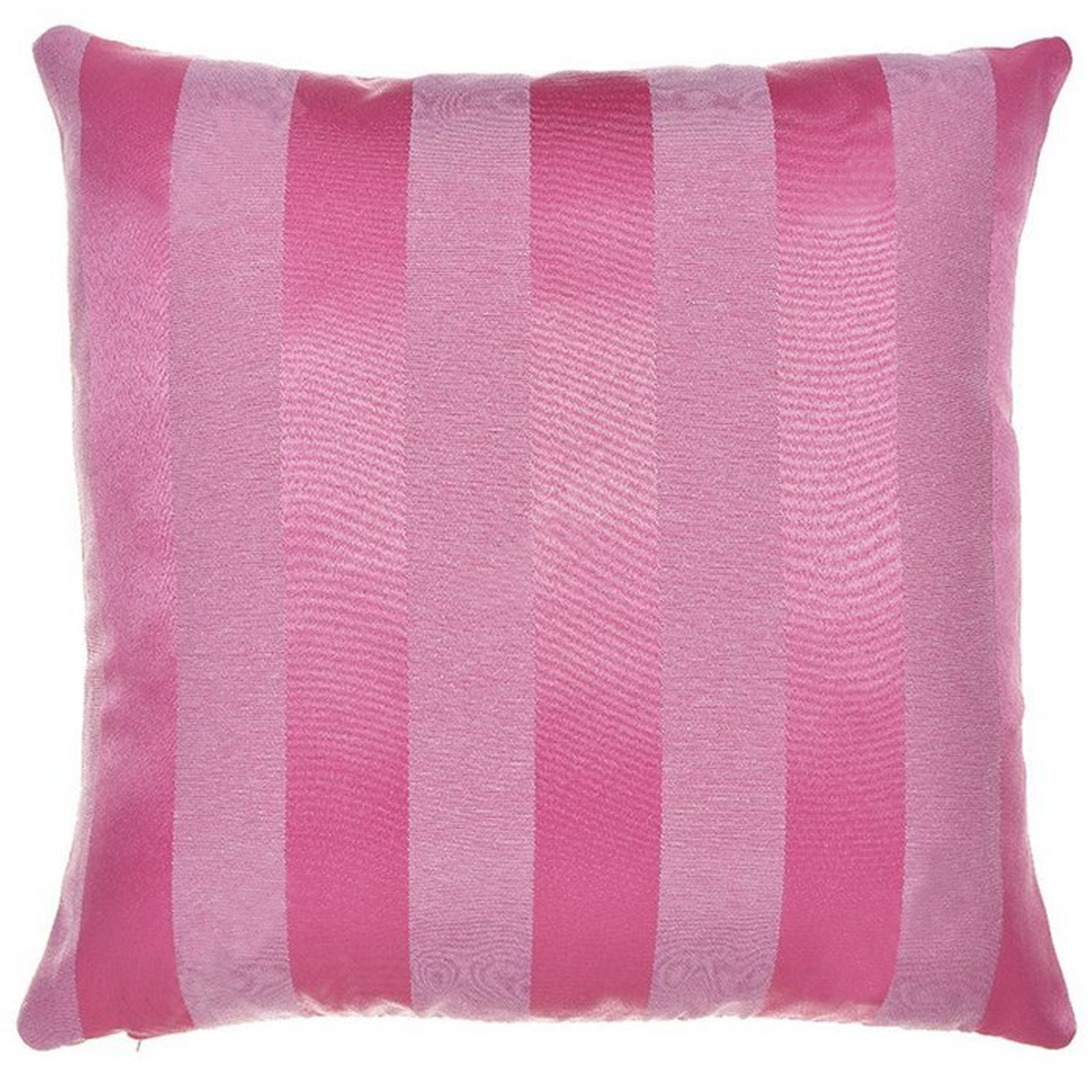 Capa para Almofada Jacquard Rosa Chiclete 40x40 - Listrada