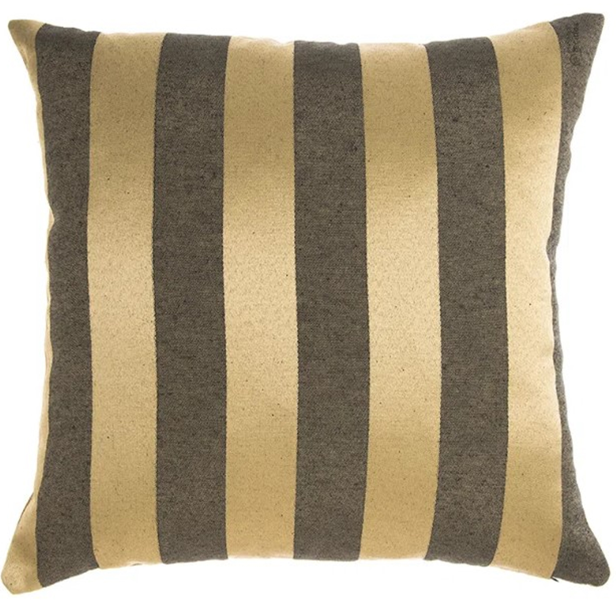 Capa para Almofada Jacquard Preto e Dourado 40x40 - Listrada