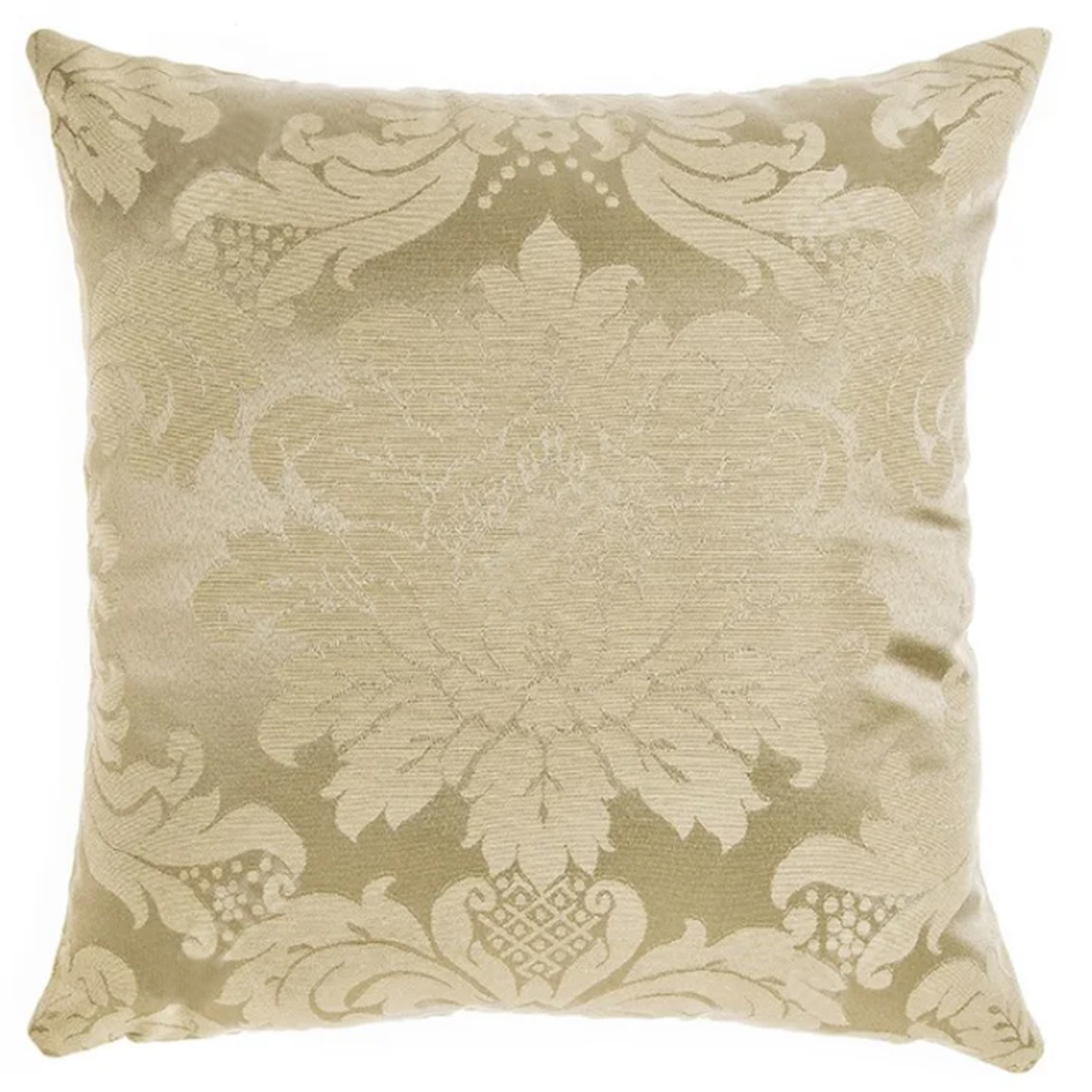 Capa para Almofada Jacquard Marrom Fendi 40x40 - Medalhão