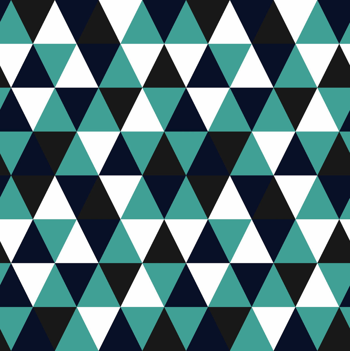 Tecido Jacquard Losango Tiffany e Preto 1,40m Largura