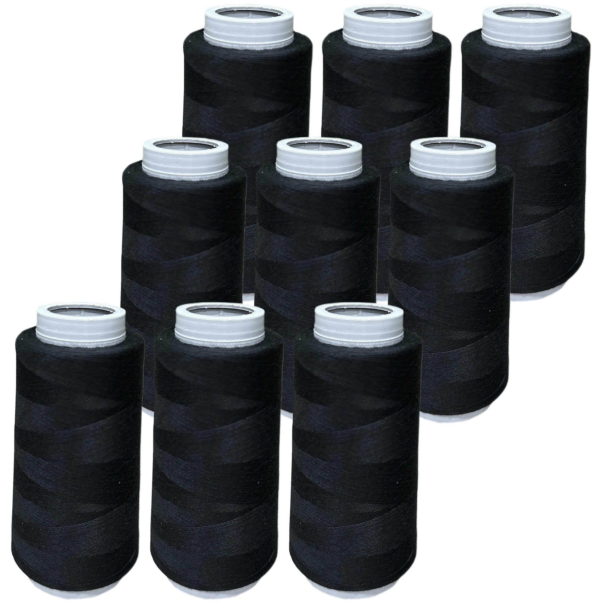 9 CONES LINHA DE COSTURA RETA BONFIO 120 1828 MTS / 2000J - PRETO