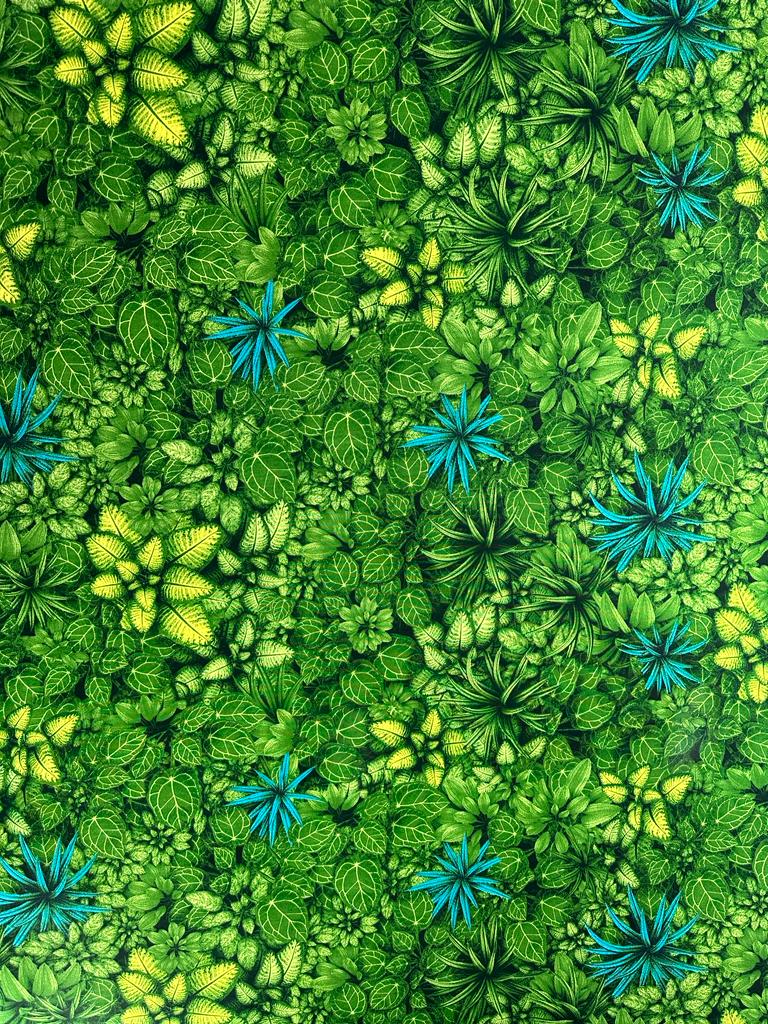 Tecido Jacquard Estampado Tropical 2.80m Largura