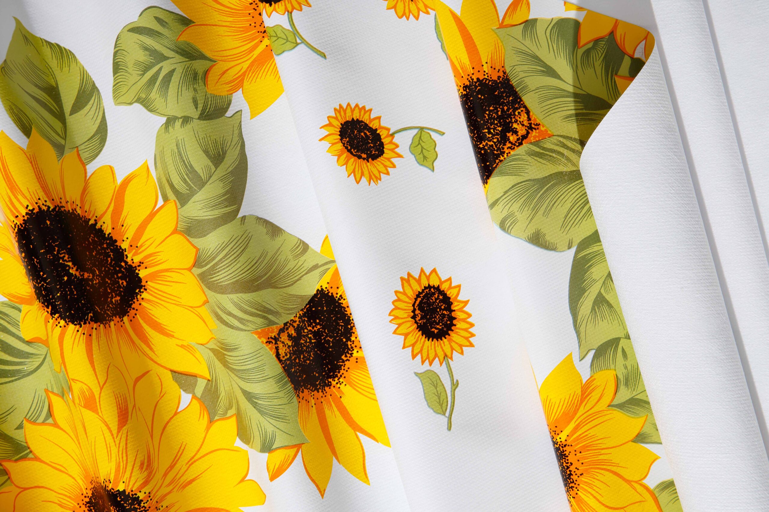 Tecido Plástico Térmico para Mesa Girassol 1.40m de Largura