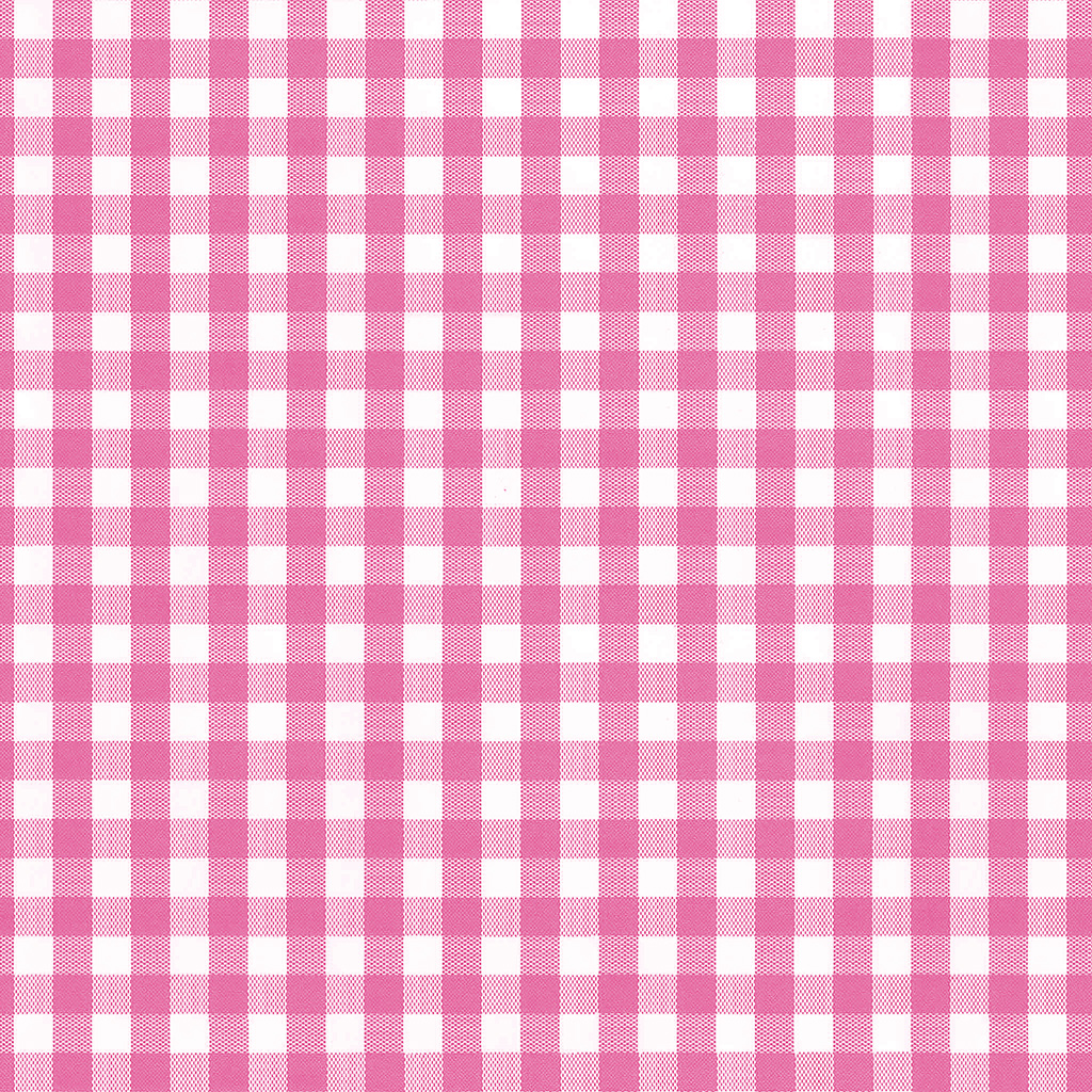 Tecido para Decoração Gorgurinho Estampado Xadrez Rosa