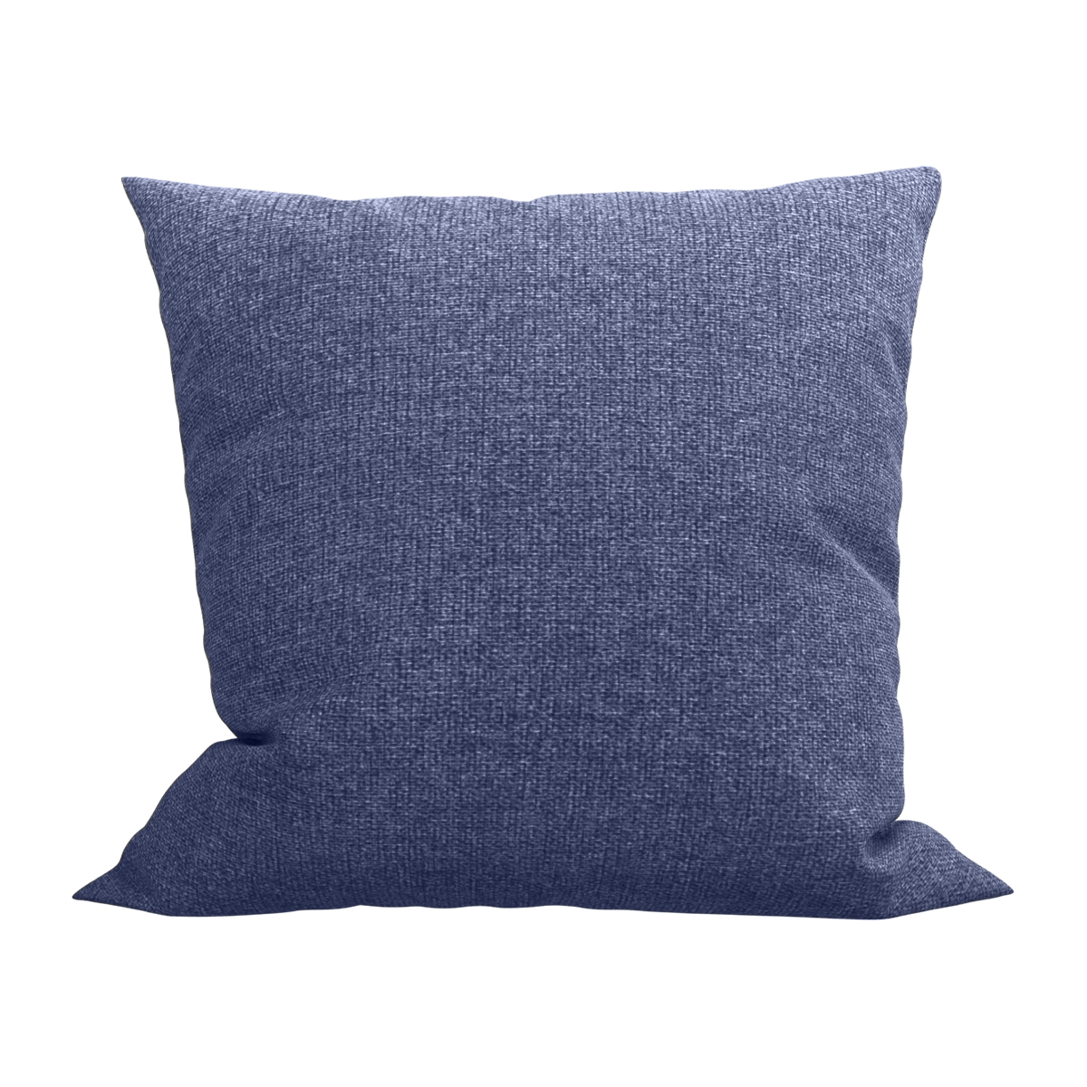 Capa Para Almofada Jacquard Linho Azul Marinho Rústico