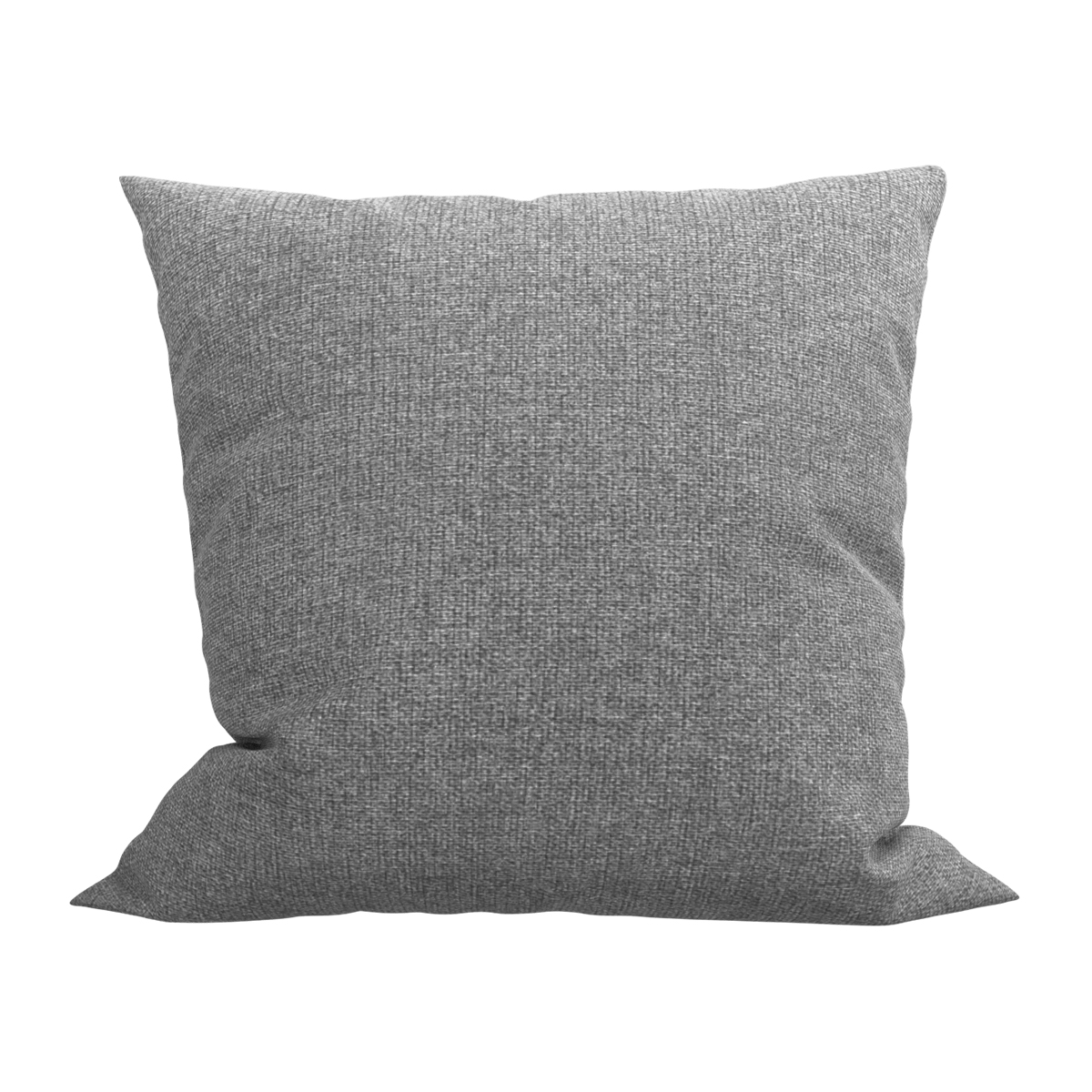 Capa Para Almofada Jacquard Linho Cinza Chumbo Rústico